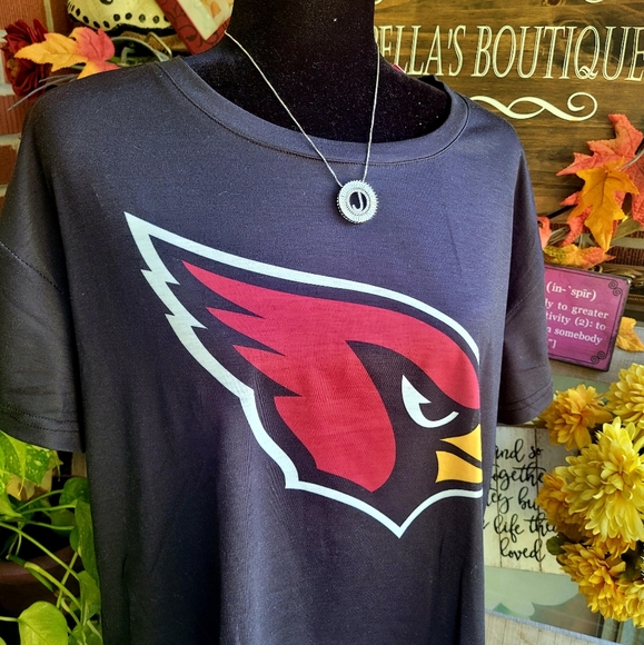 FOCO Women's NFL Team Logo Ladies Fashion Crop Top Shirt - Picture 7 of 9